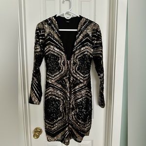 Express Sequin Dress